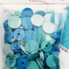 Prym Color Snaps Druckknöpfe Ø12,4mm blau Töne 30 Stück
