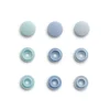 Prym Color Snaps Mini Druckknöpfe Kunststoff 9mm 36 Stück hellblau