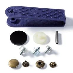Prym Druckknöpfe für Anorak Metall Ø15mm messingfarben 10 Stück