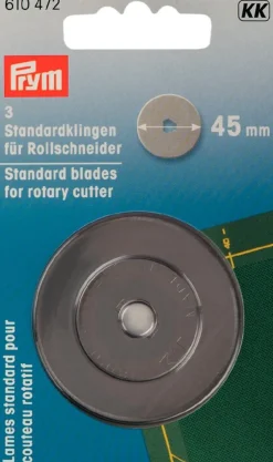 Prym 3 Ersatzklinge für Rollschneider 45mm