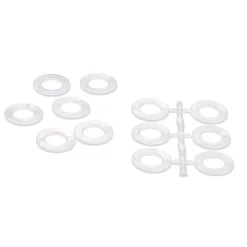 Prym Häkelringe flach Kunststoff 26mm weiß