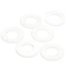 Prym Häkelringe flach Kunststoff 36mm weiß