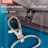 Prym Karabinerhaken 30/40mm silberfarbig