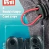 Prym 2 Kordelstopper 2-Loch schwarz