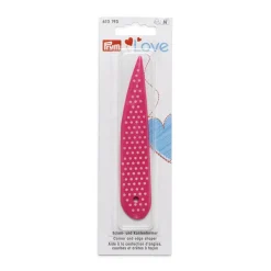 Prym Love Ecken- und Kantenformer pink weiß Punkte 2,5x12,5cm