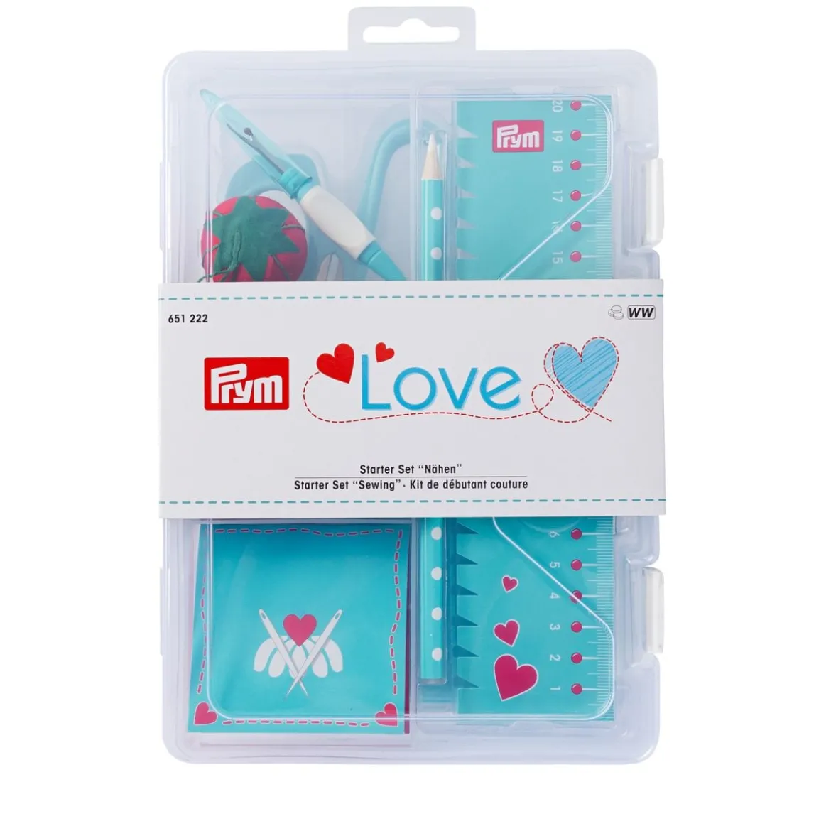 Prym Love Starter Set Nähen Nähset für Anfänger