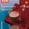 Prym Magnet-Verschluss 19mm goldfarbig