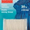 Prym 20m Elastic Nähfaden 0,5 mm rohweiß