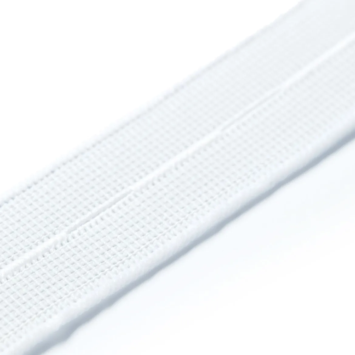 Prym 1m Knopfloch Elastic glattes Band Gummiband 18 mm weiß