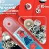 Prym NF-Druckknopf ANORAK MS silberfarbig 15 mm