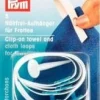 Prym Nähfrei Aufhänger für Frottee weiß