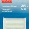 Prym Nähgarn transparent hell