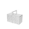 Prym Nähkasten Holz M weiß 33x19x28,5cm