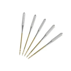 Prym Nähmaschinennadeln 130/705 GOLD Sticken No. 75+90 5 Stück