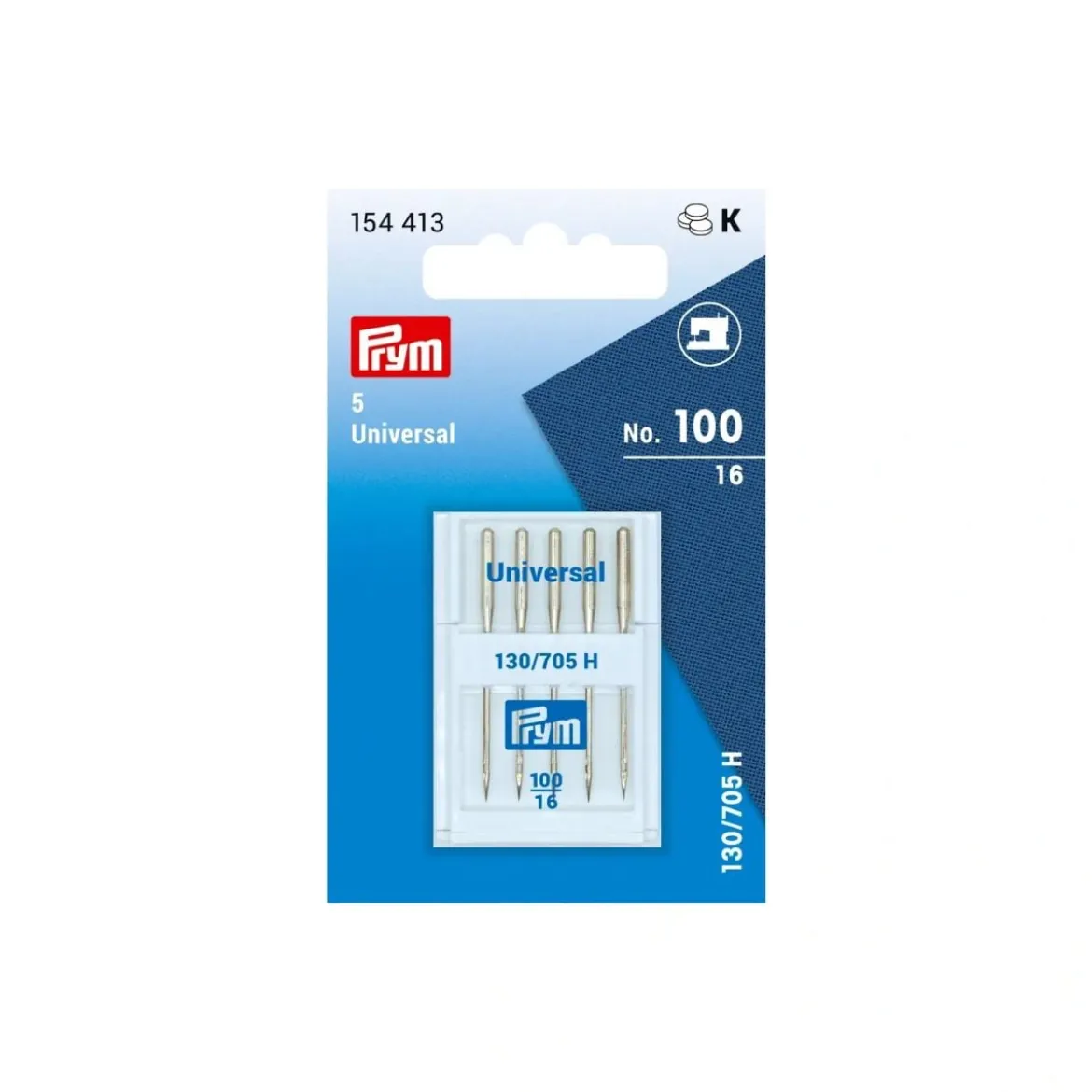 Prym 5 Nähmaschinennadeln 130/705 Standard 100