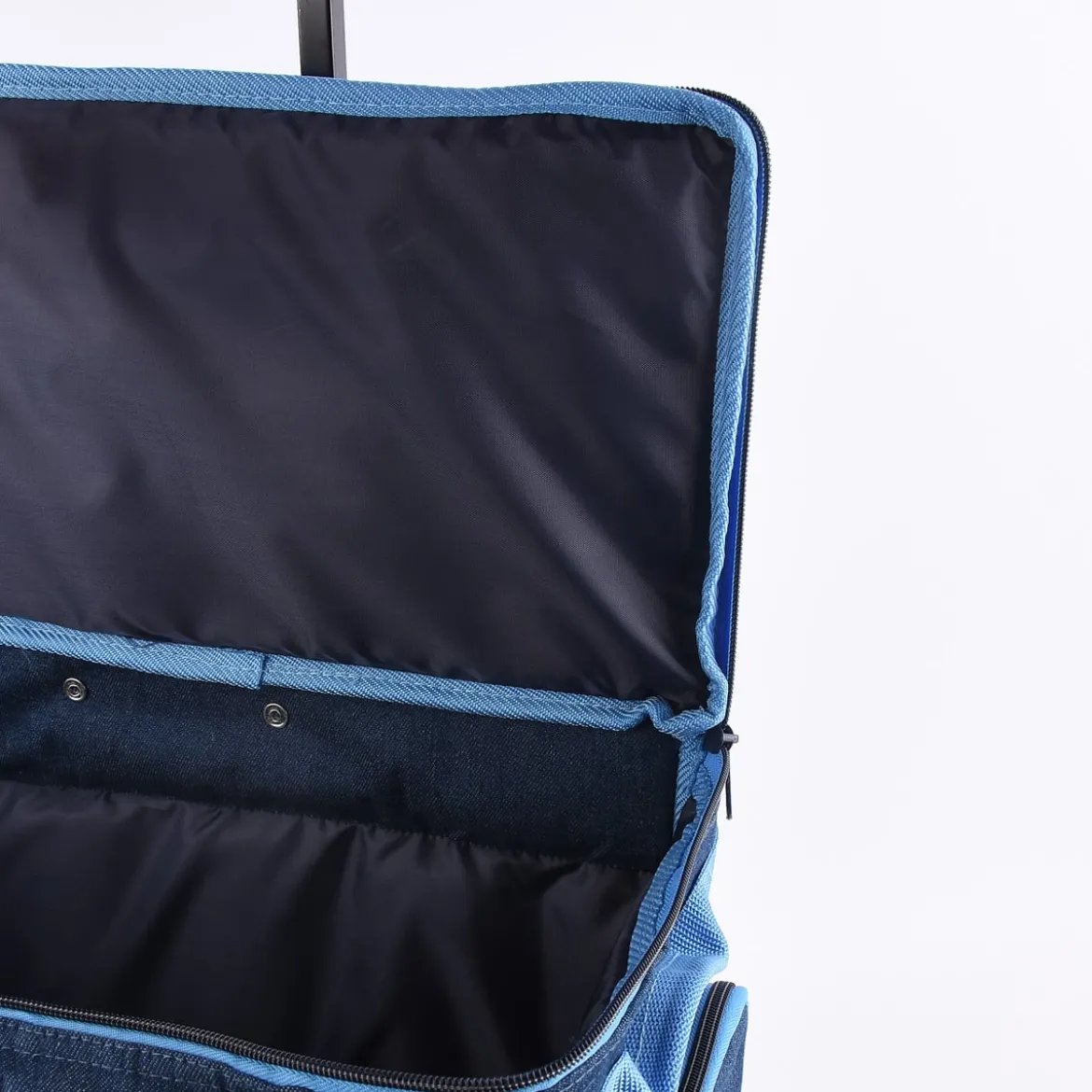 Prym Nähmaschinen Trolley Tasche Jeans blau 44x22x36cm