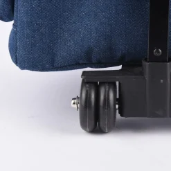 Prym Nähmaschinen Trolley Tasche Jeans blau 44x22x36cm