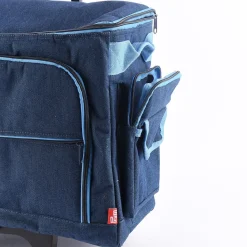 Prym Nähmaschinen Trolley Tasche Jeans blau 44x22x36cm