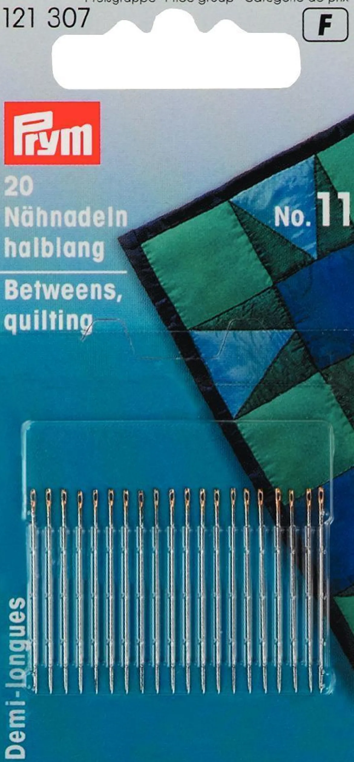 Prym 20 Nähnadeln halblang No.11 silberfarbig 0,50x26mm