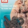 Prym 3 Pelzhaken und Augen braun