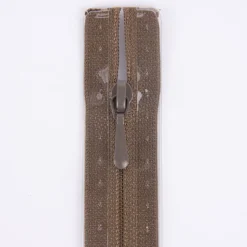 Prym Reißverschluss RV S2 Typ 0 Nahtfein 25 cm Fla graubraun