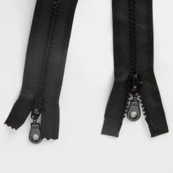 Prym Reißverschluss 2 Wege teilbar Kunststoff Col. 000 schwarz 60cm