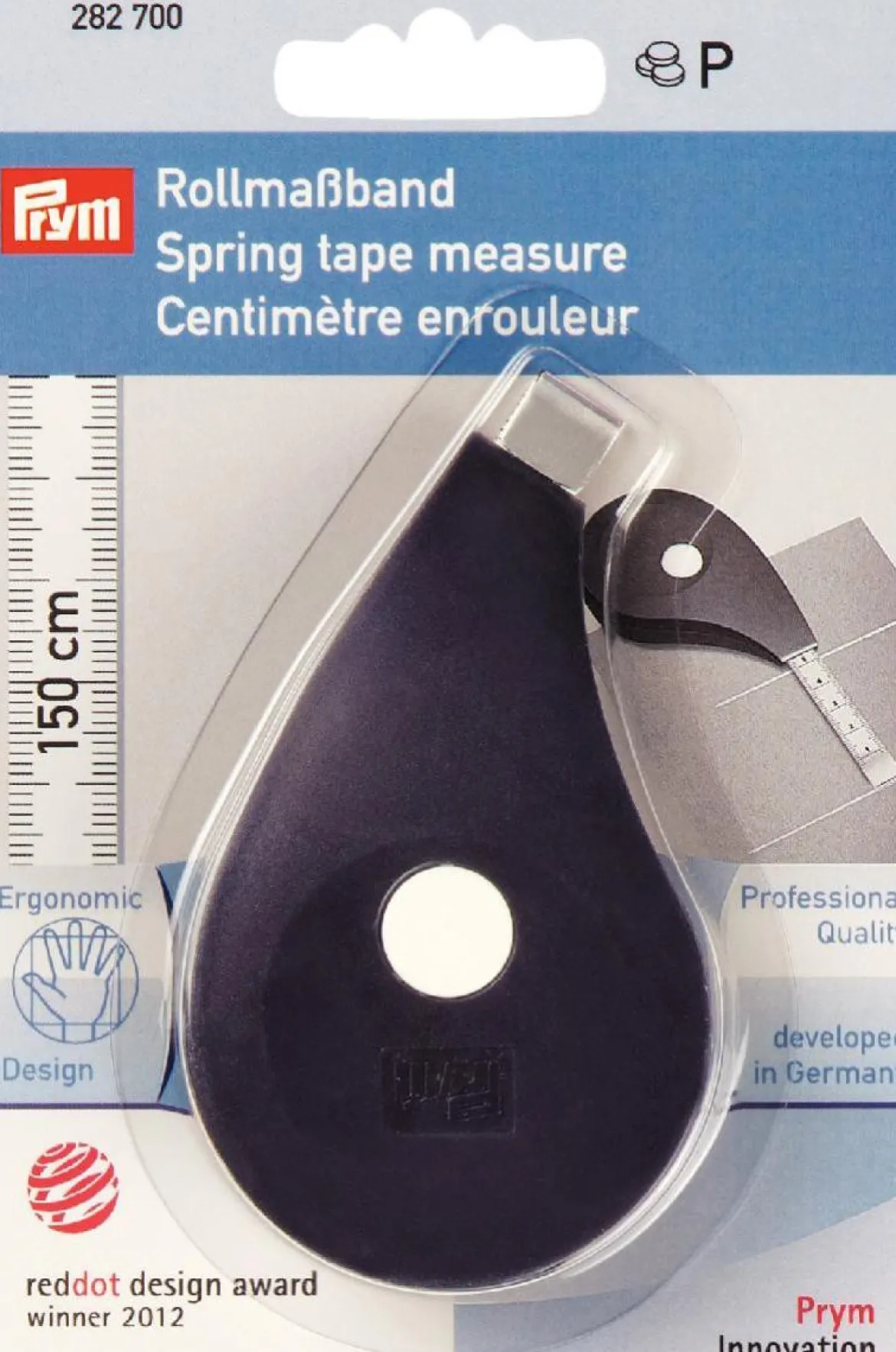 Prym Rollmaßband 150cm Ergonomic Design
