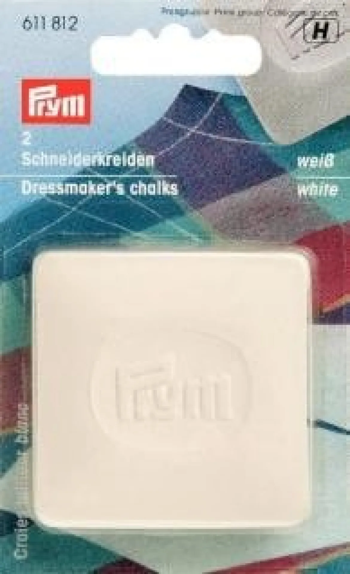 Prym Schneiderkreide-Platten weiß
