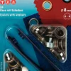 Prym Ösen mit Scheiben messing Ø8mm 24 Stück
