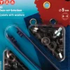 Prym Ösen mit Scheiben messing Ø5mm 40 Stück