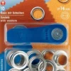 Prym Ösen und Scheiben MS silberfarbig 14,0 mm
