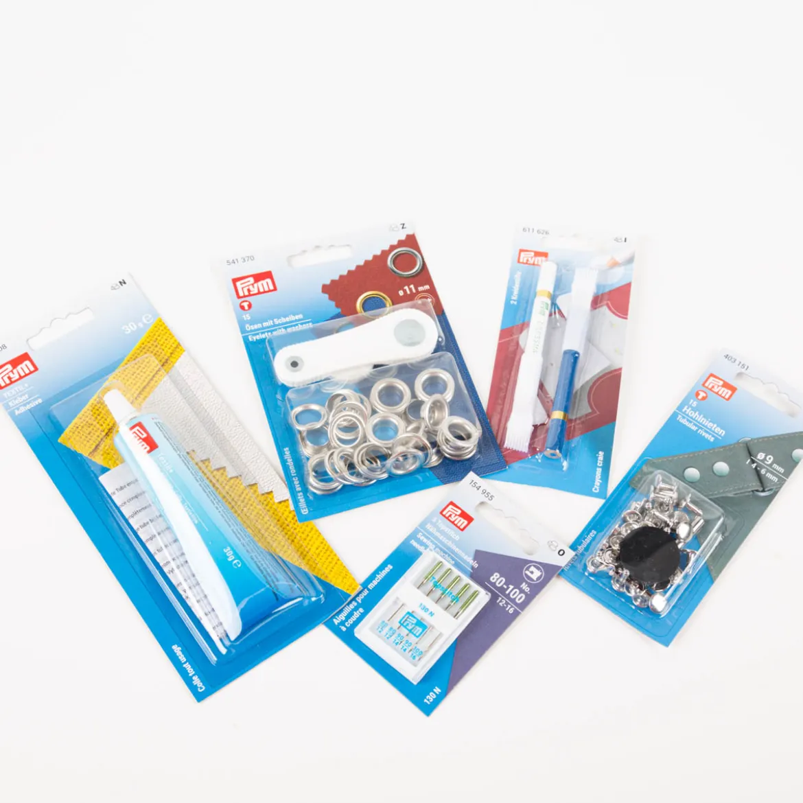 Prym Ösen und Scheiben MS silberfarbig 11,0 mm
