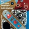 Prym Ösen und Scheiben MS silberfarbig 5,0 mm