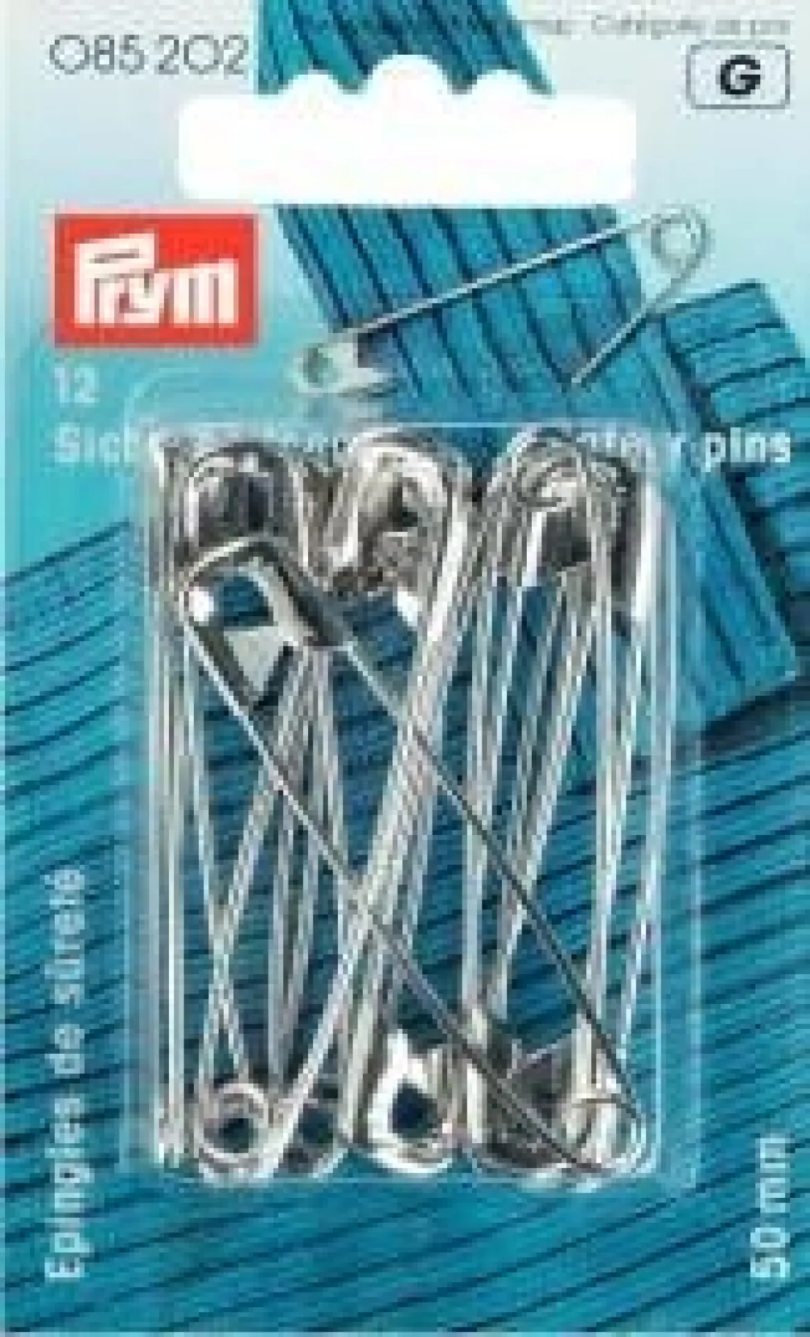 Prym Sicherheitsnadeln ST 3 silberfarbig 50 mm