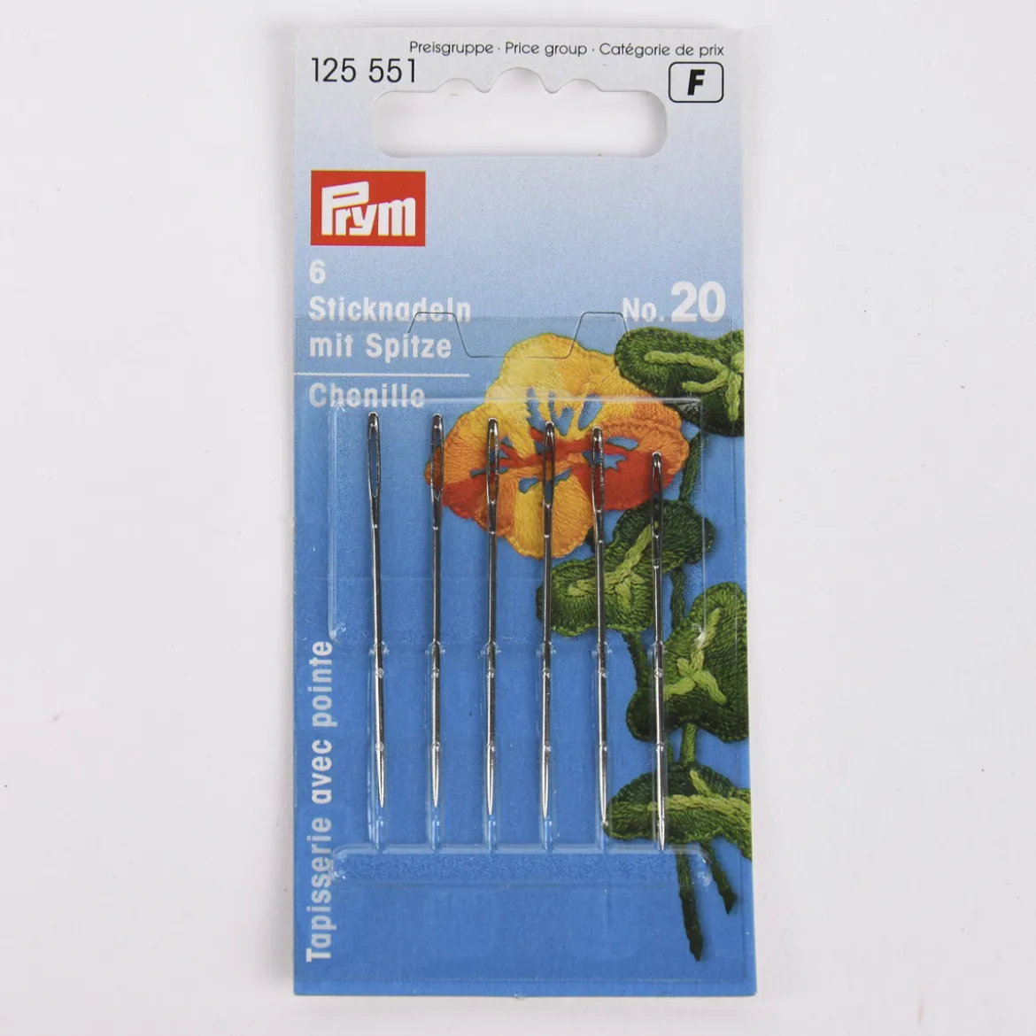 Prym Sticknadeln mit Spitze No. 20