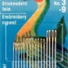 Prym 16 Sticknadeln No.3-9 silberfarbig