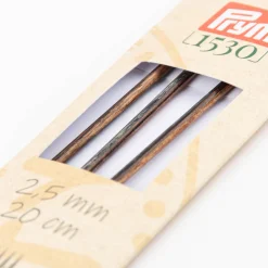 Prym Stricknadeln für Strümpfe Natural 5 Stück 20cm Ø2,5mm