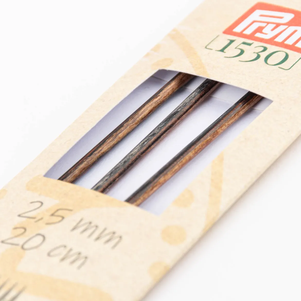 Prym Stricknadeln für Strümpfe Natural 5 Stück 20cm Ø2,5mm