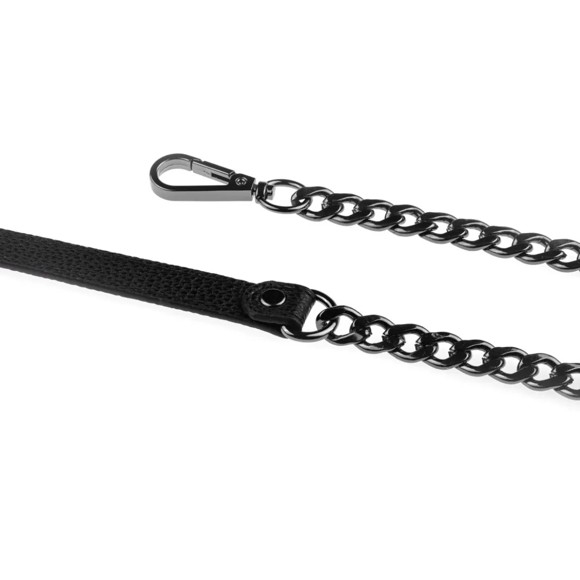Prym Taschenkette Madonna schwarz/gunmetal 109,5cm