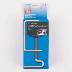 Prym Tischbefestigung für VARIO Creative ® Tool Metall silber 9,1x4,5x2cm