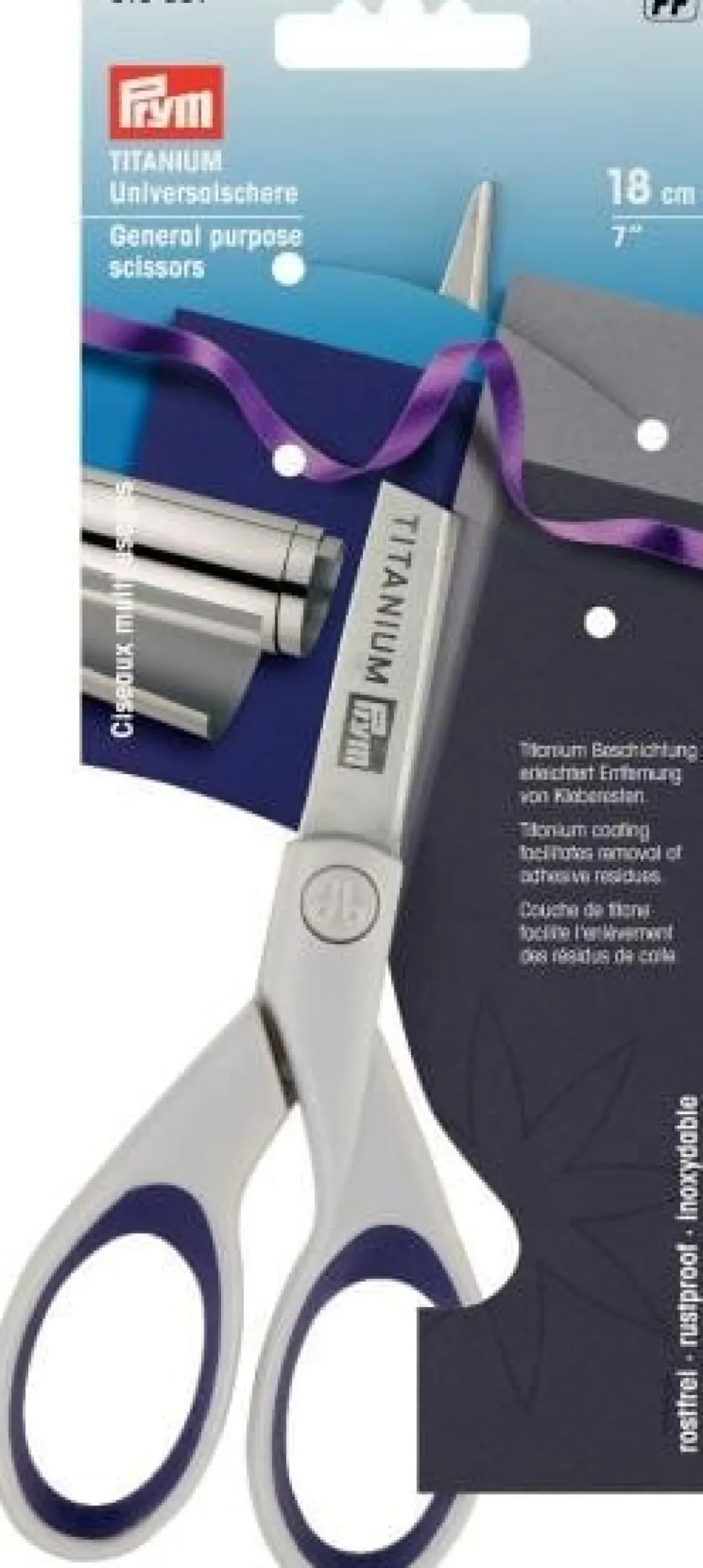PRYM TITANIUM Universalschere 7'' 18 cm