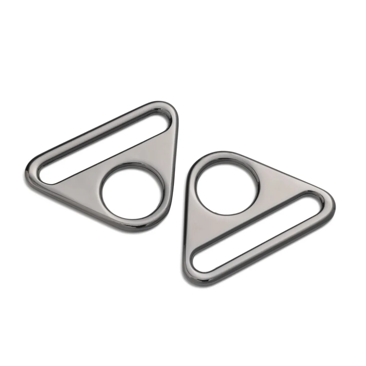 Prym Triangel-Ringe mit Steg gunmetal 40mm