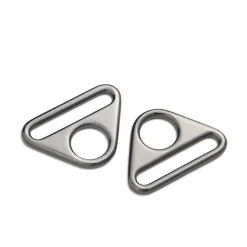Prym Triangel-Ringe mit Steg gunmetal 30mm