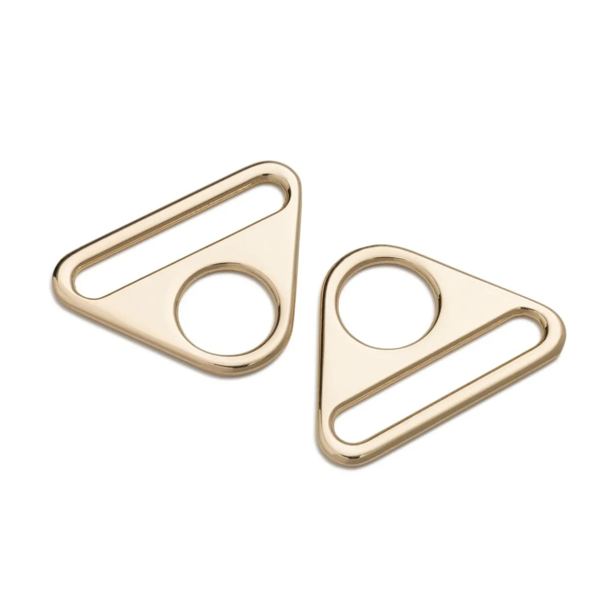 Prym Triangel-Ringe mit Steg new gold 40mm