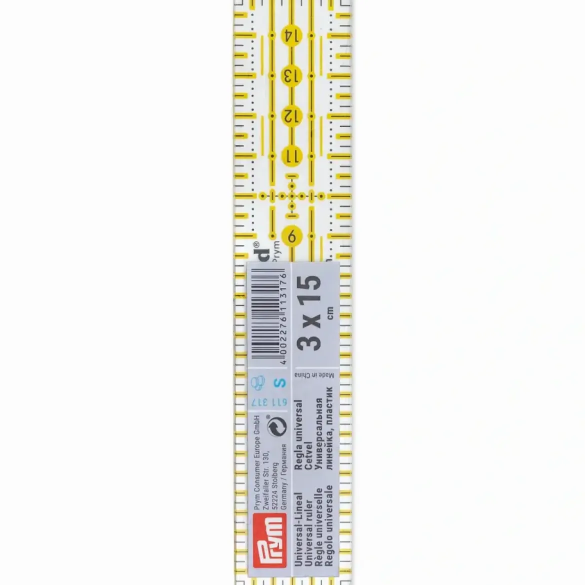 Prym Universal-Lineal 3x15cm
