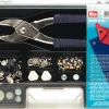 Prym Vario-Plus Sortimentskasten Druckknöpfe Ösen 24x18cm