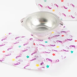Puppentopfset Kinder-Kochset Kochgeschirr Einhorn 9teilig