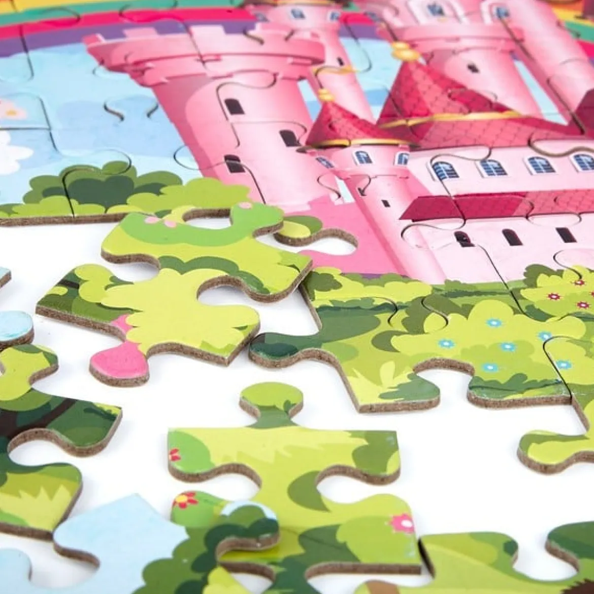 Puzzle im Koffer Prinzessin Schloss 130 Teile