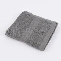 Qualitätsfrottee Handtuch 100% Baumwolle 500g/qm grau