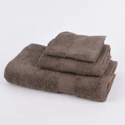 Qualitätsfrottee Handtuch 100% Baumwolle 500g/qm braun